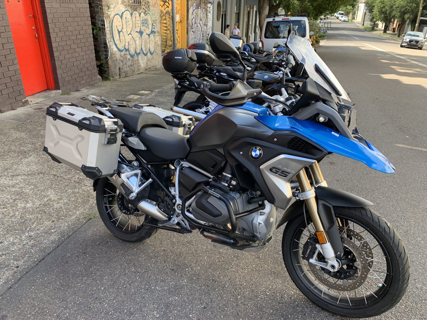 The GS, ready to go