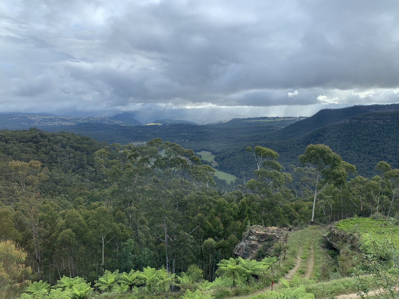 The Megalong Valley from the Hydro Majestic
