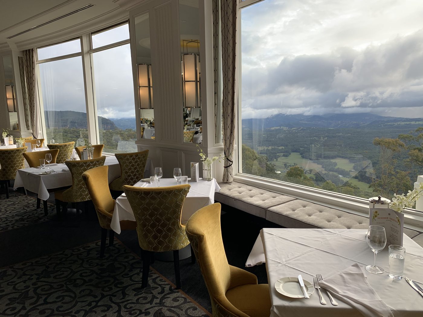 The dining room at the Hydro Majestic