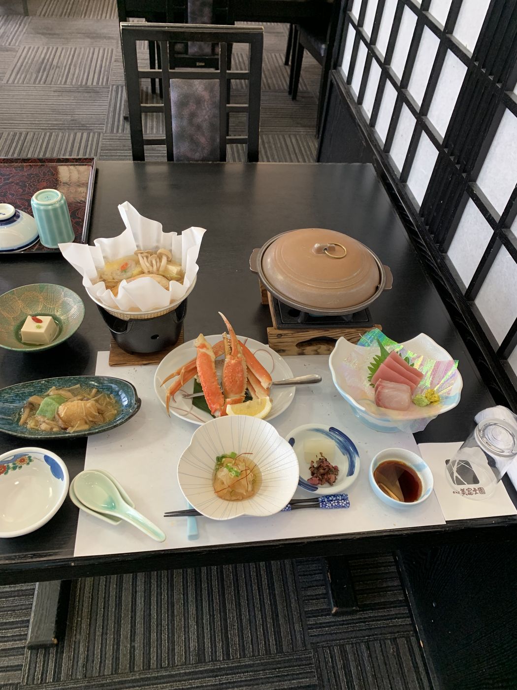 Dinner at Hotel Mifujien