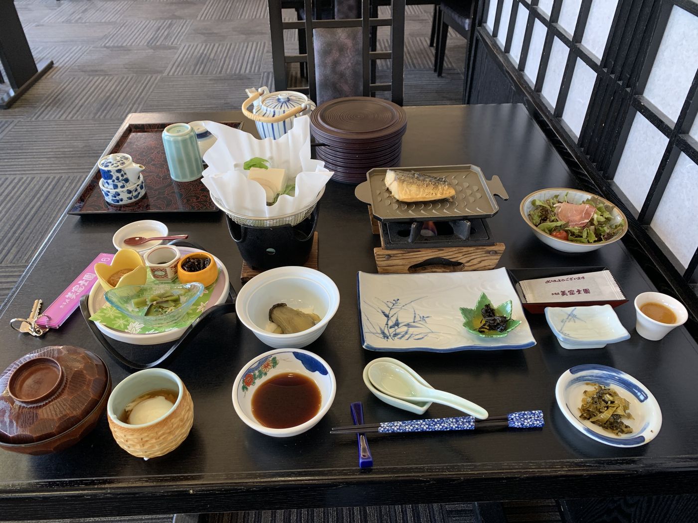 Breakfast at Hotel Mifujien