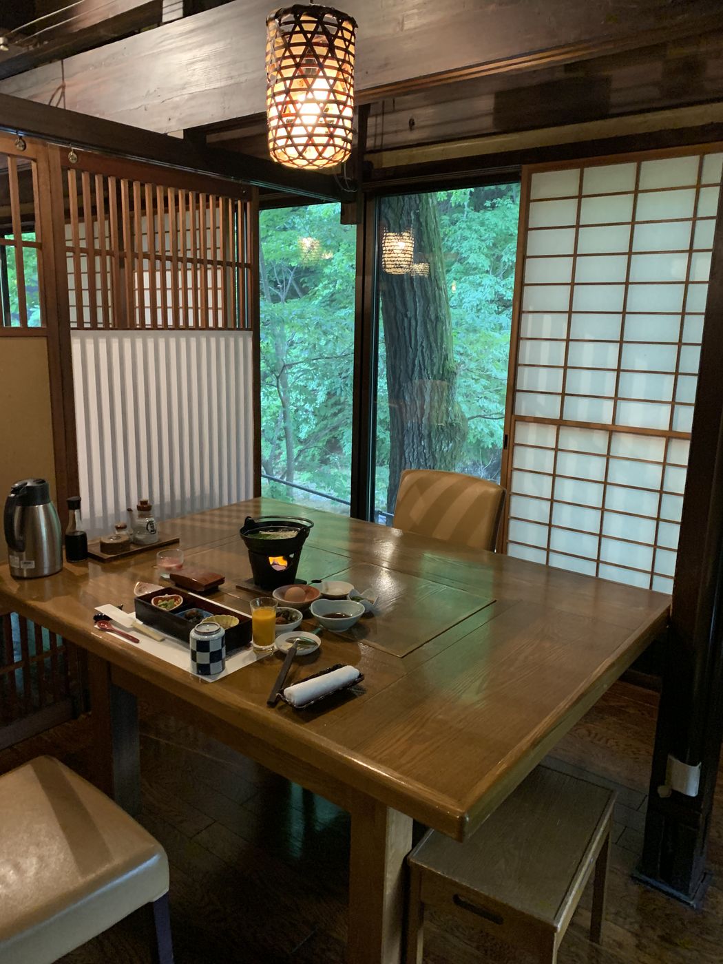 Breakfast at Yakushi Onsen Hatago