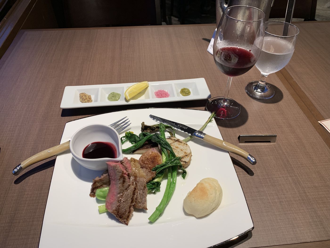 Dinner at the Hachimantai Mountain Hotel