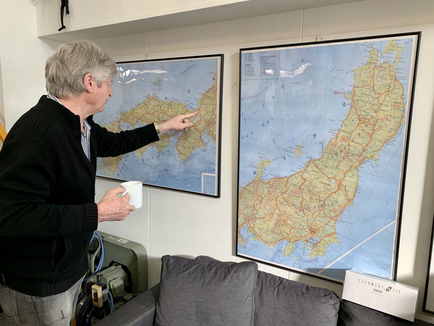 Planning the next ride at Rush Bikes (December 2019)