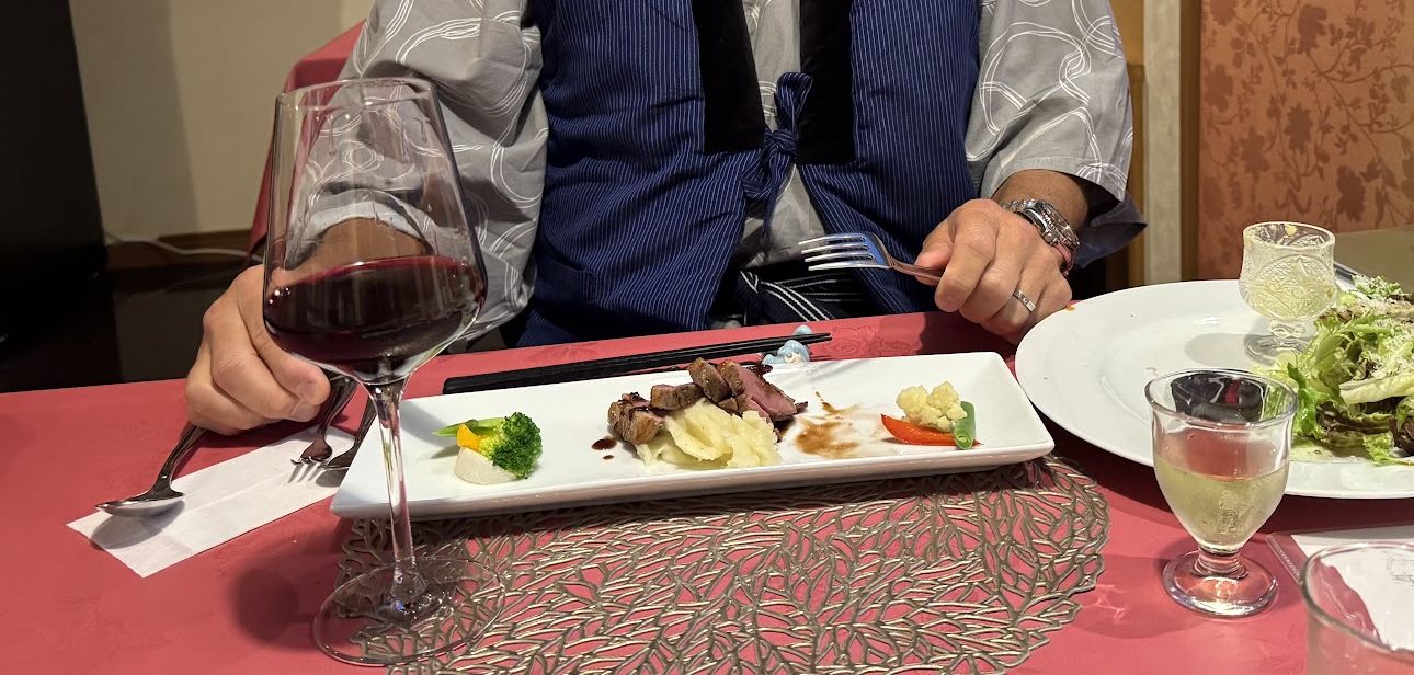 French dinner at Inawashiro “Beehive”
