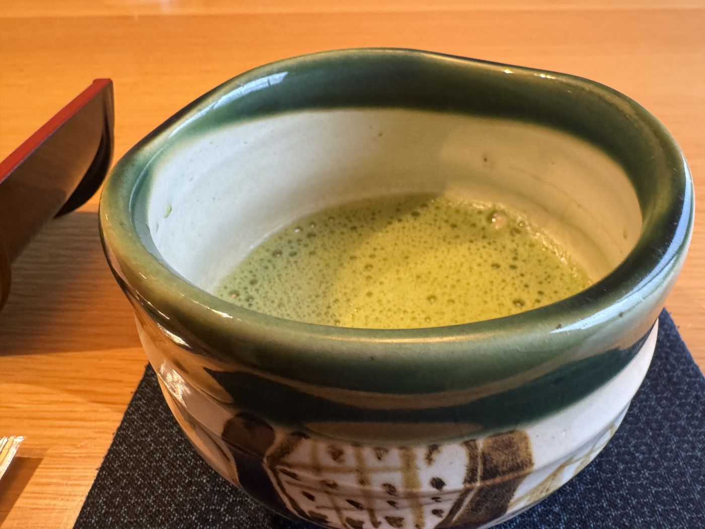Matcha on arrival
