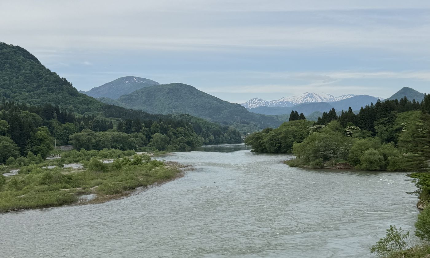 The Agano River at Kanose