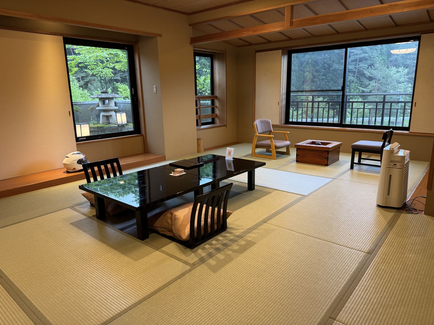 Our room at Lake Tazawa