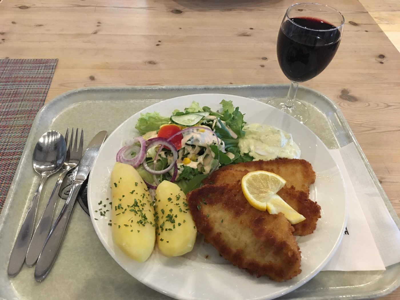 Dinner on the road