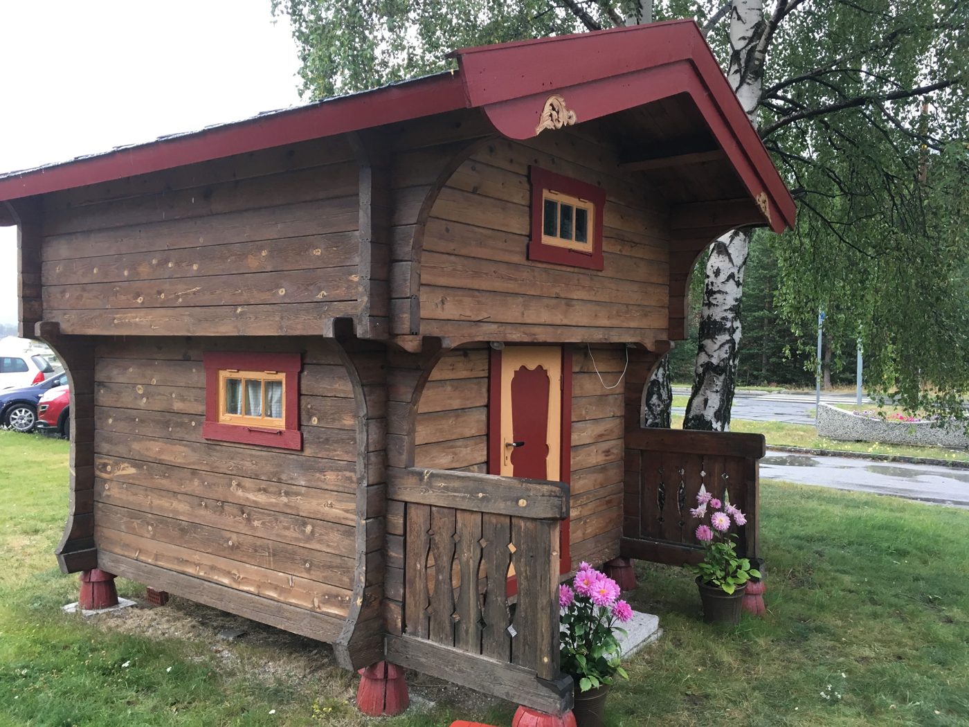 A traditional storehouse
