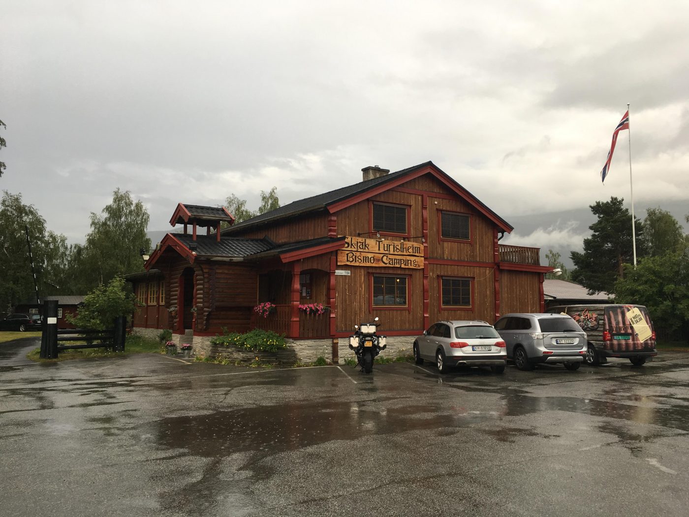 The lodge for the night