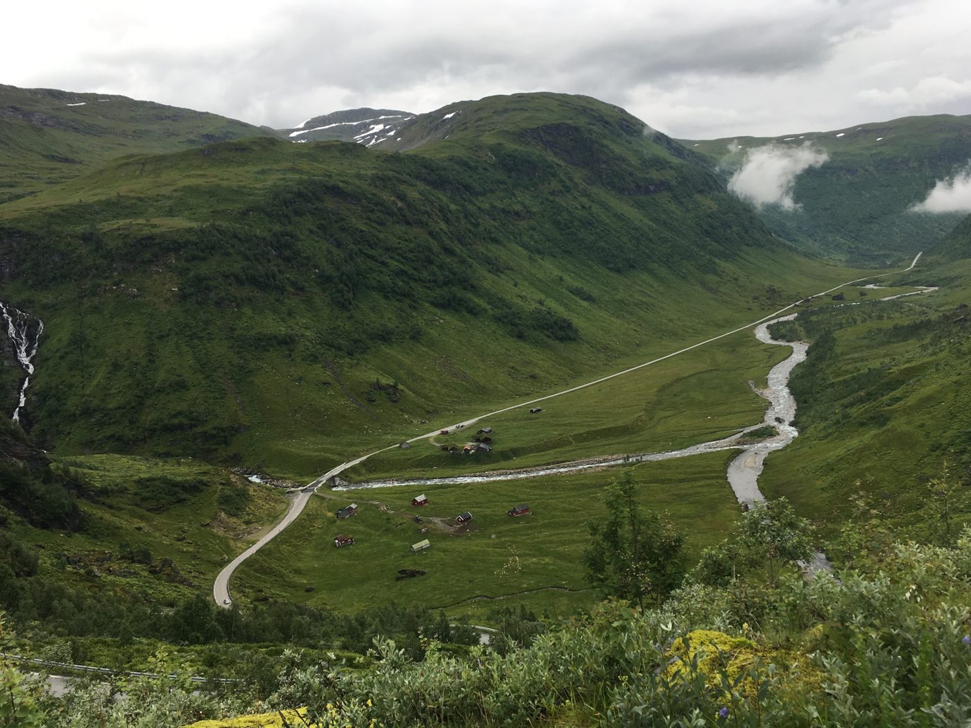 Down the valley