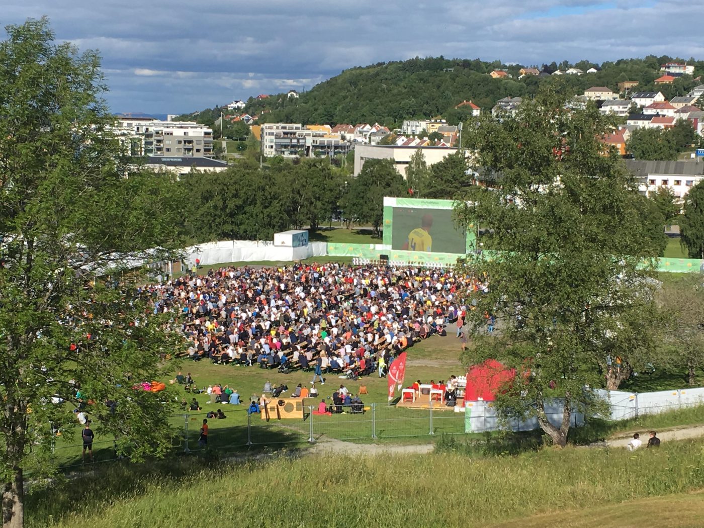 A summer concert in Trondheim