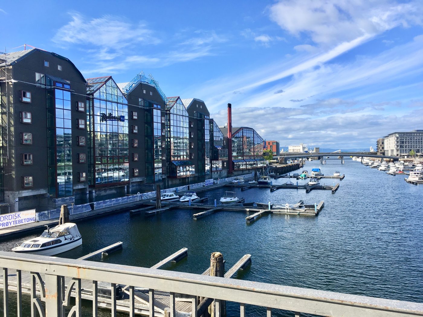 The Trondheim waterfront