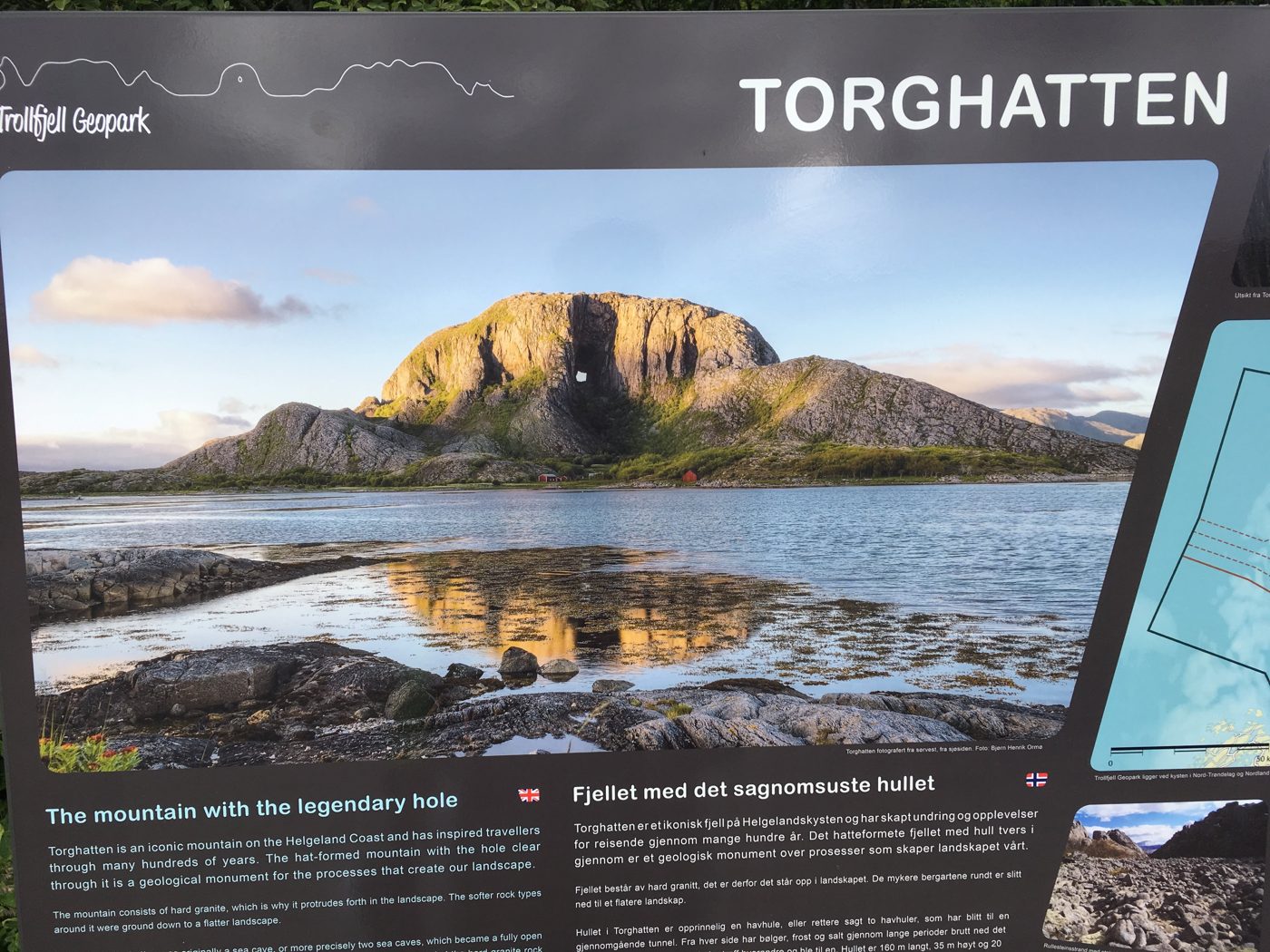 Torghatten, the mountain with a hole