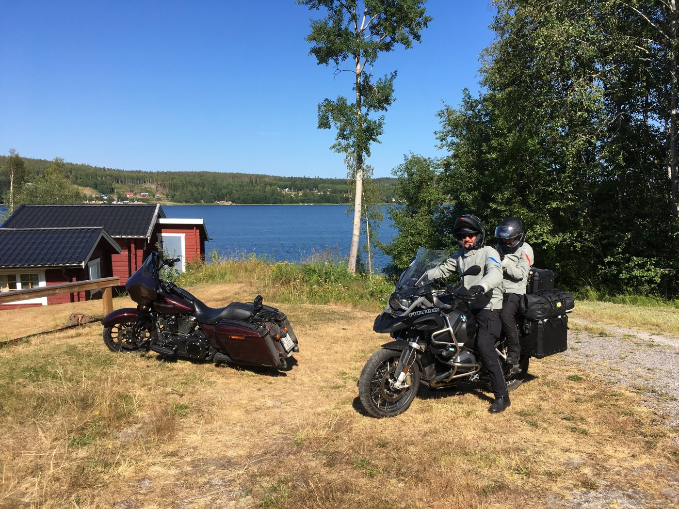 The bikes by the Gulf of Bothnia