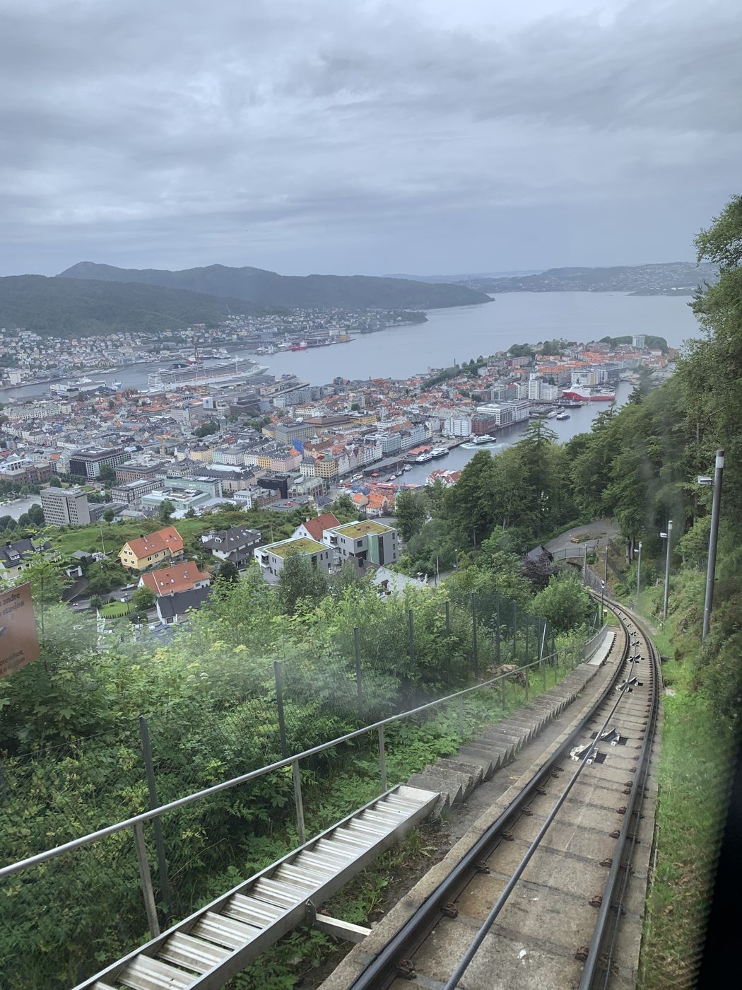 Bergen from above