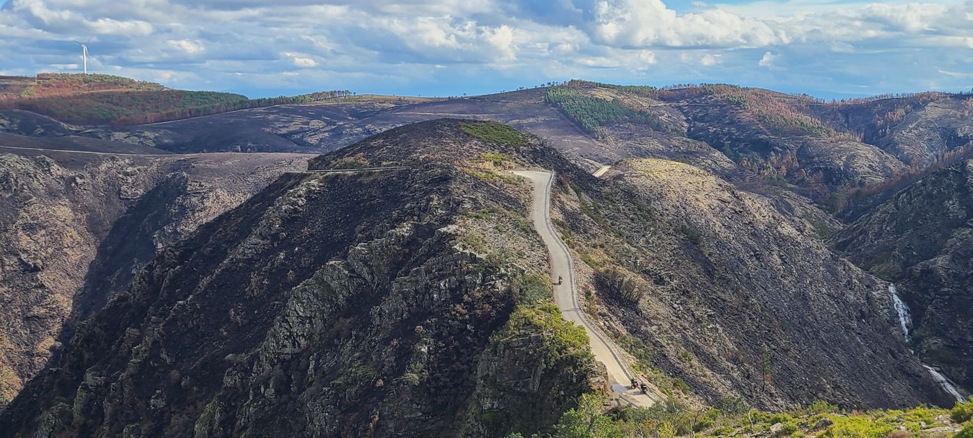 Mountain gorges on the way south