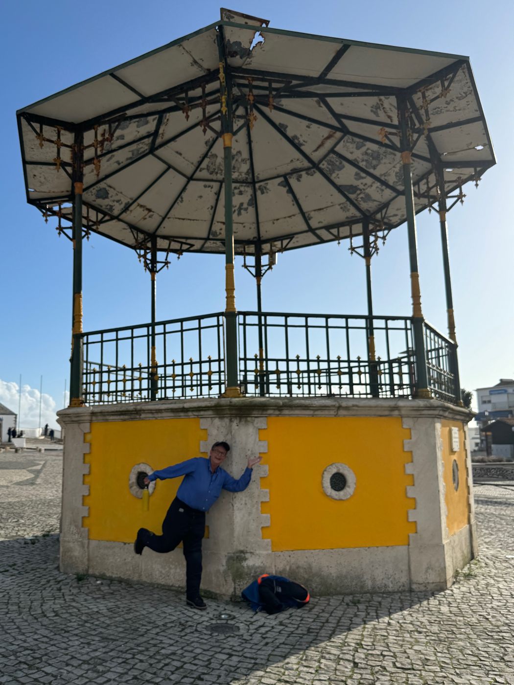 The bandstand in Nazaré