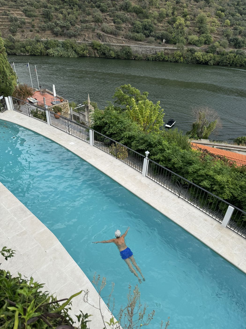 The pool above the Douro