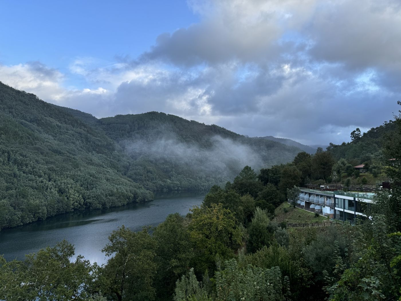 Morning mist over the valley