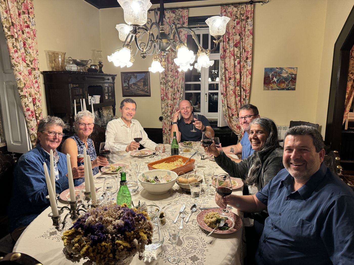 Dinner at Quinta Lusitania