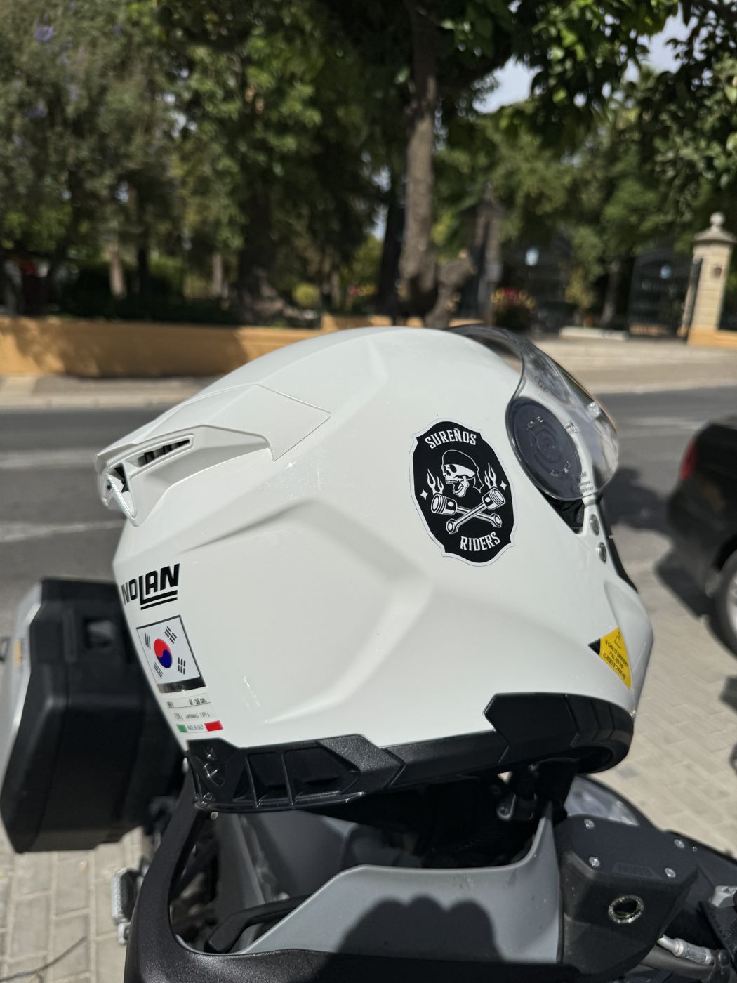 The Traveling Woodpecker sticker