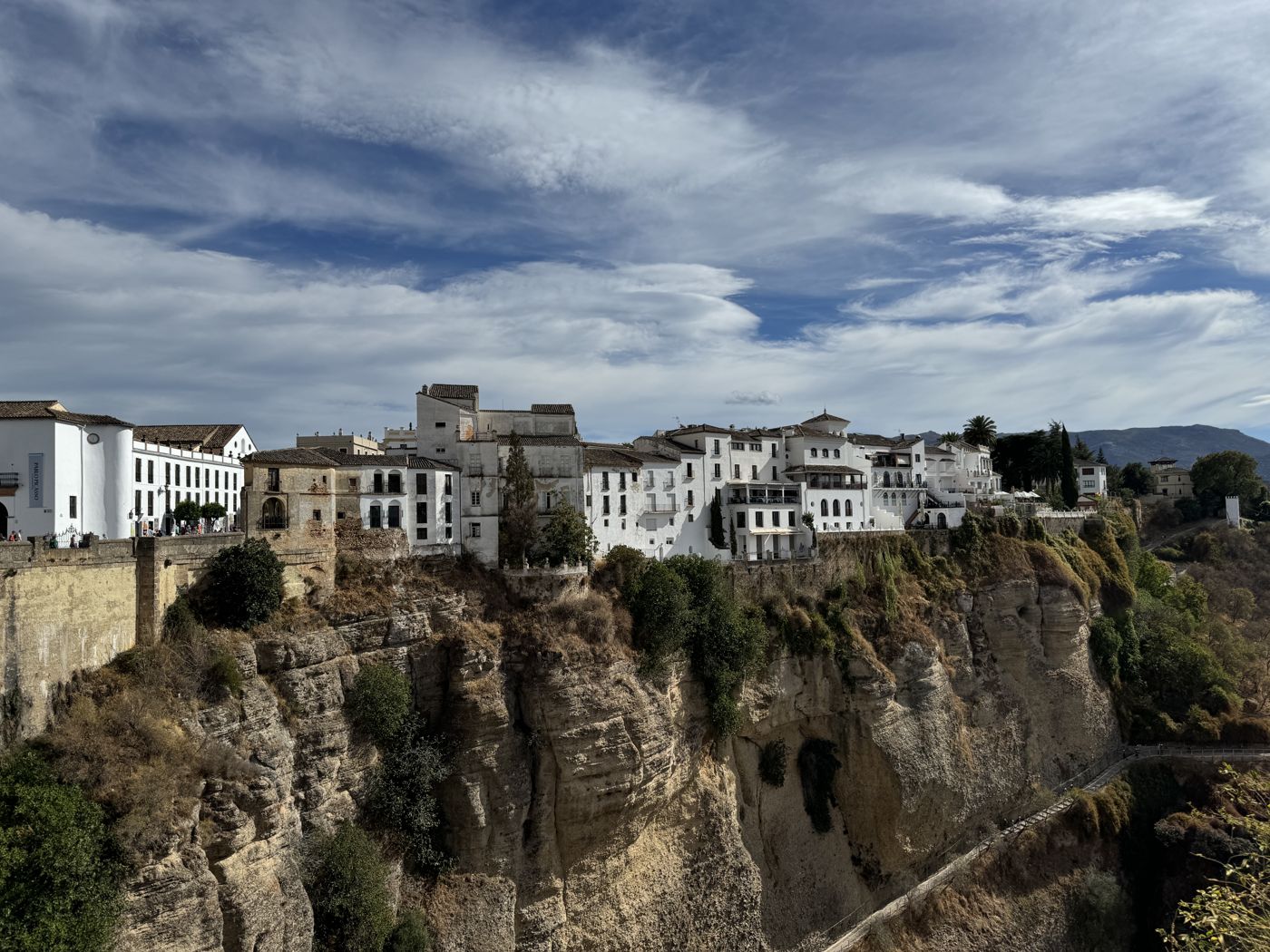 Ronda on the edge of the gorge