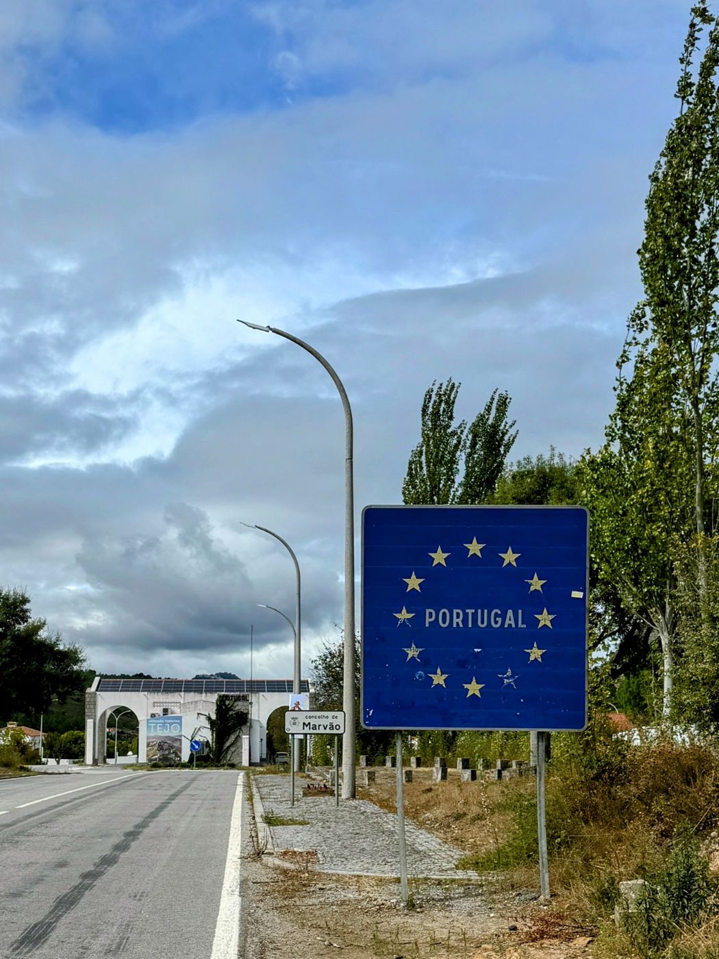 Crossing into Portugal