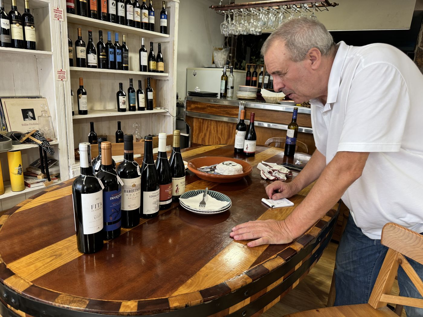 A wine tasting in Lisbon (Oct 6)