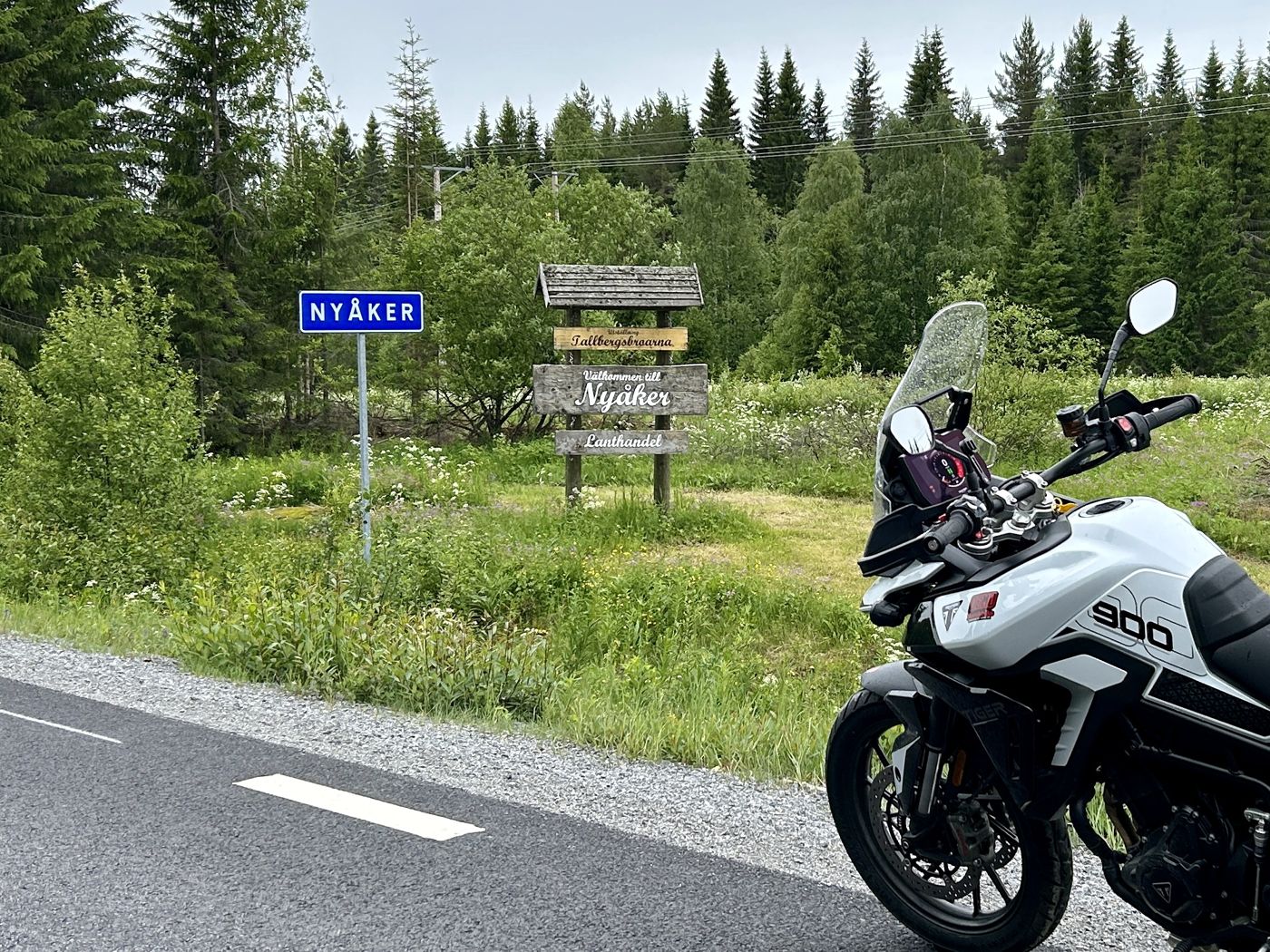 A stop in Nyåker