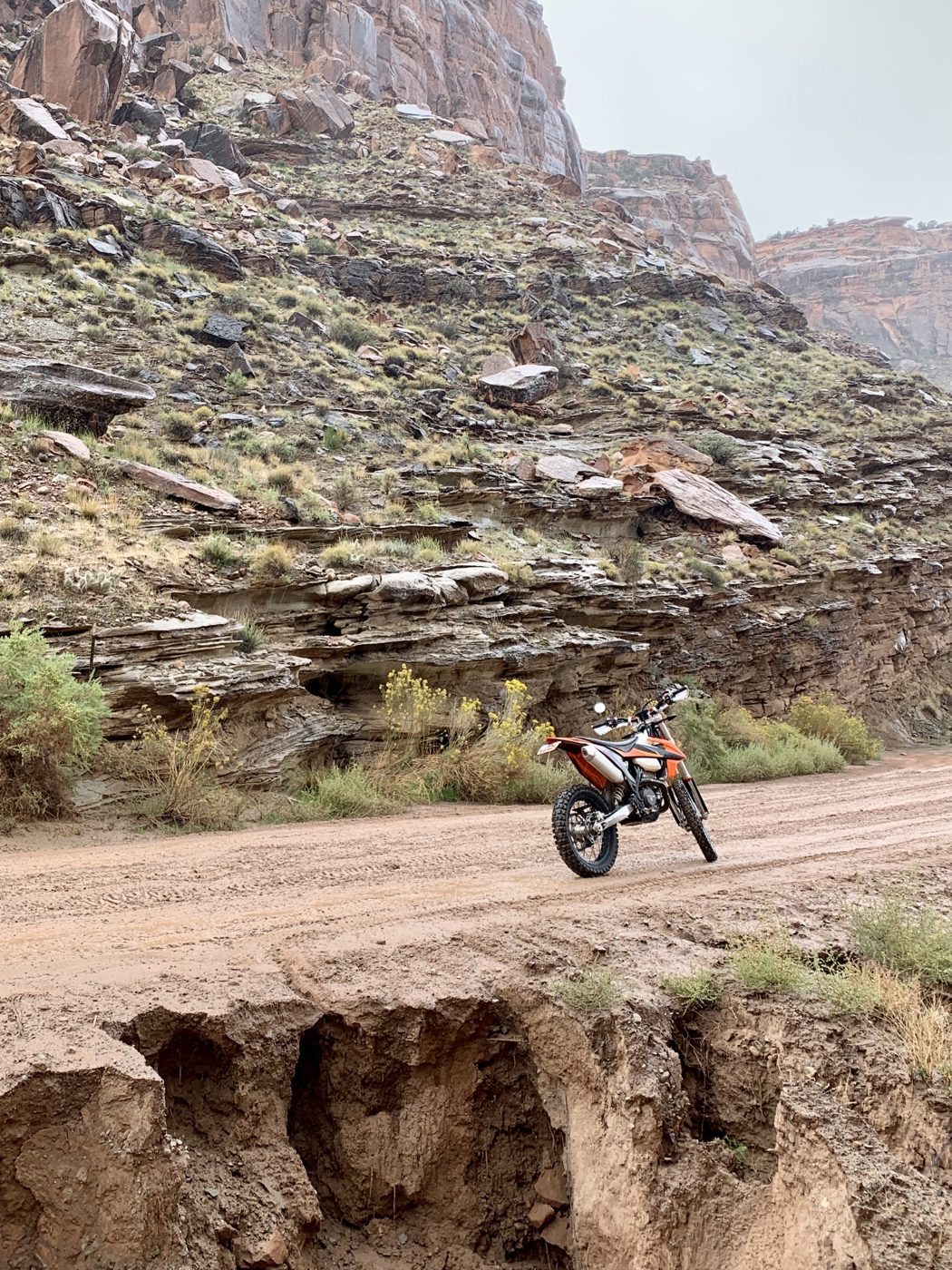 Into the canyon
