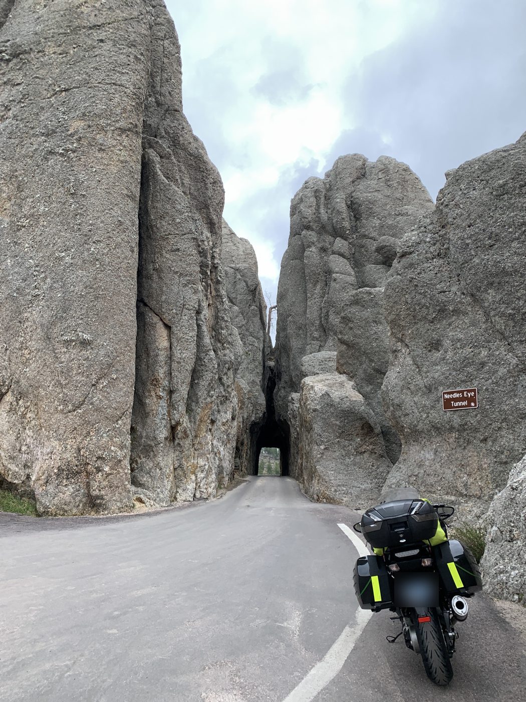 The Needles Eye Tunnel on the Needles Highway