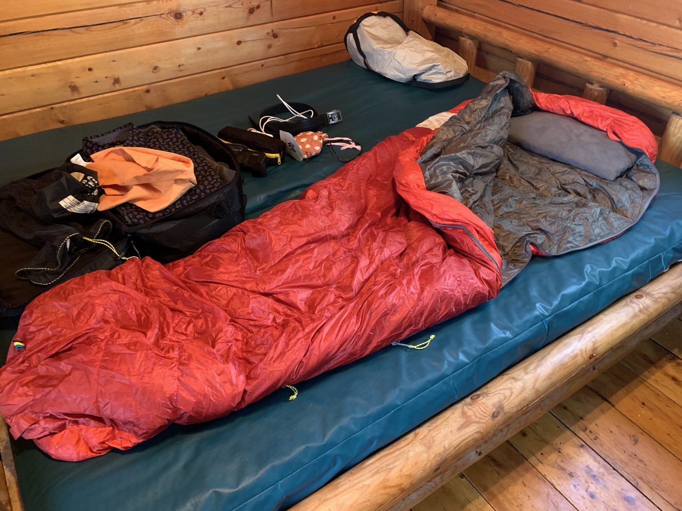 Inside the cabin