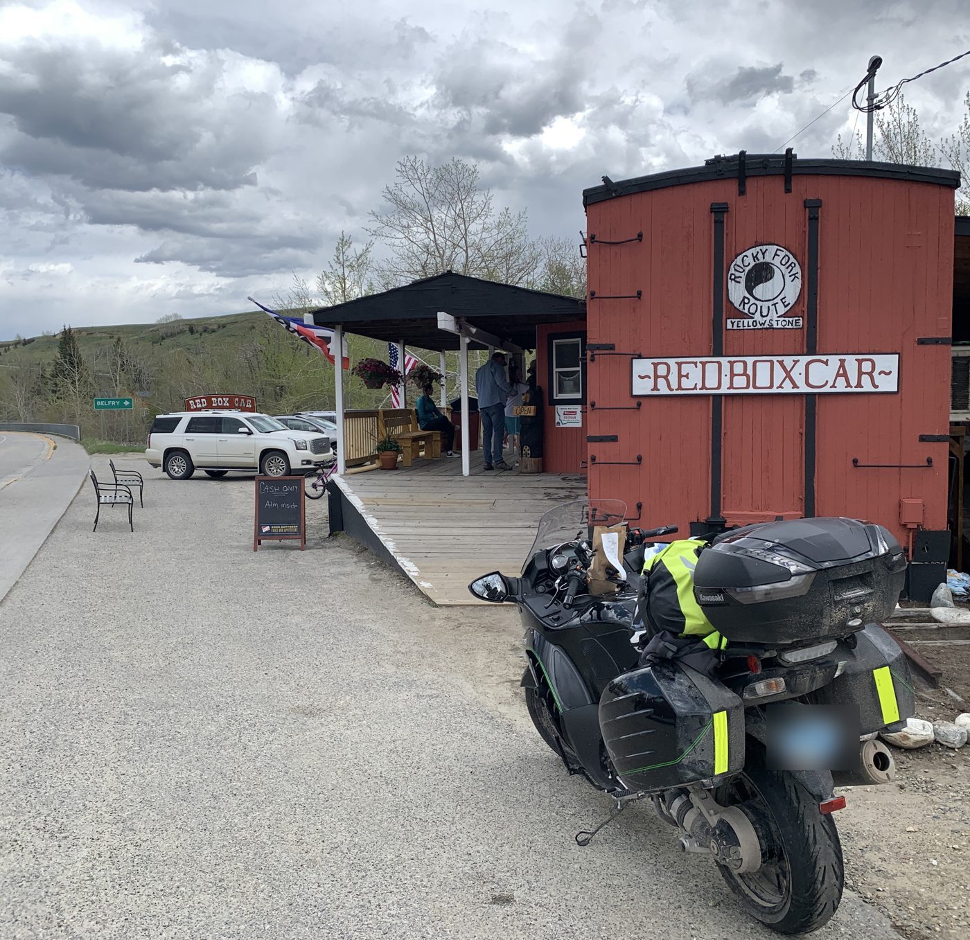 The Red Box Car, Red Lodge