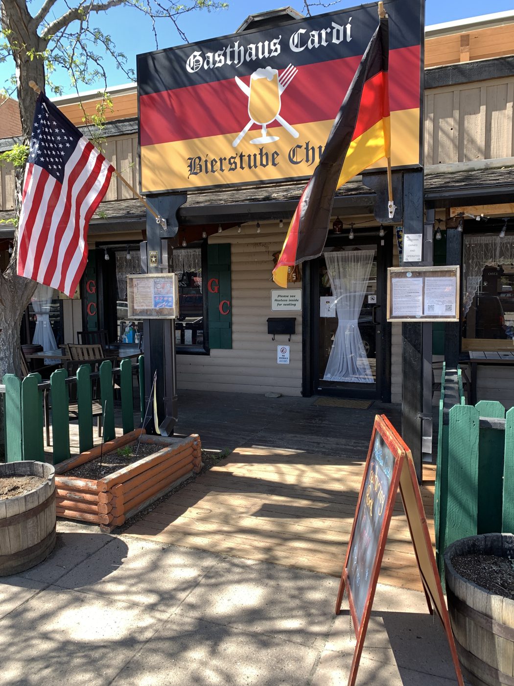 A German gasthaus in Cody