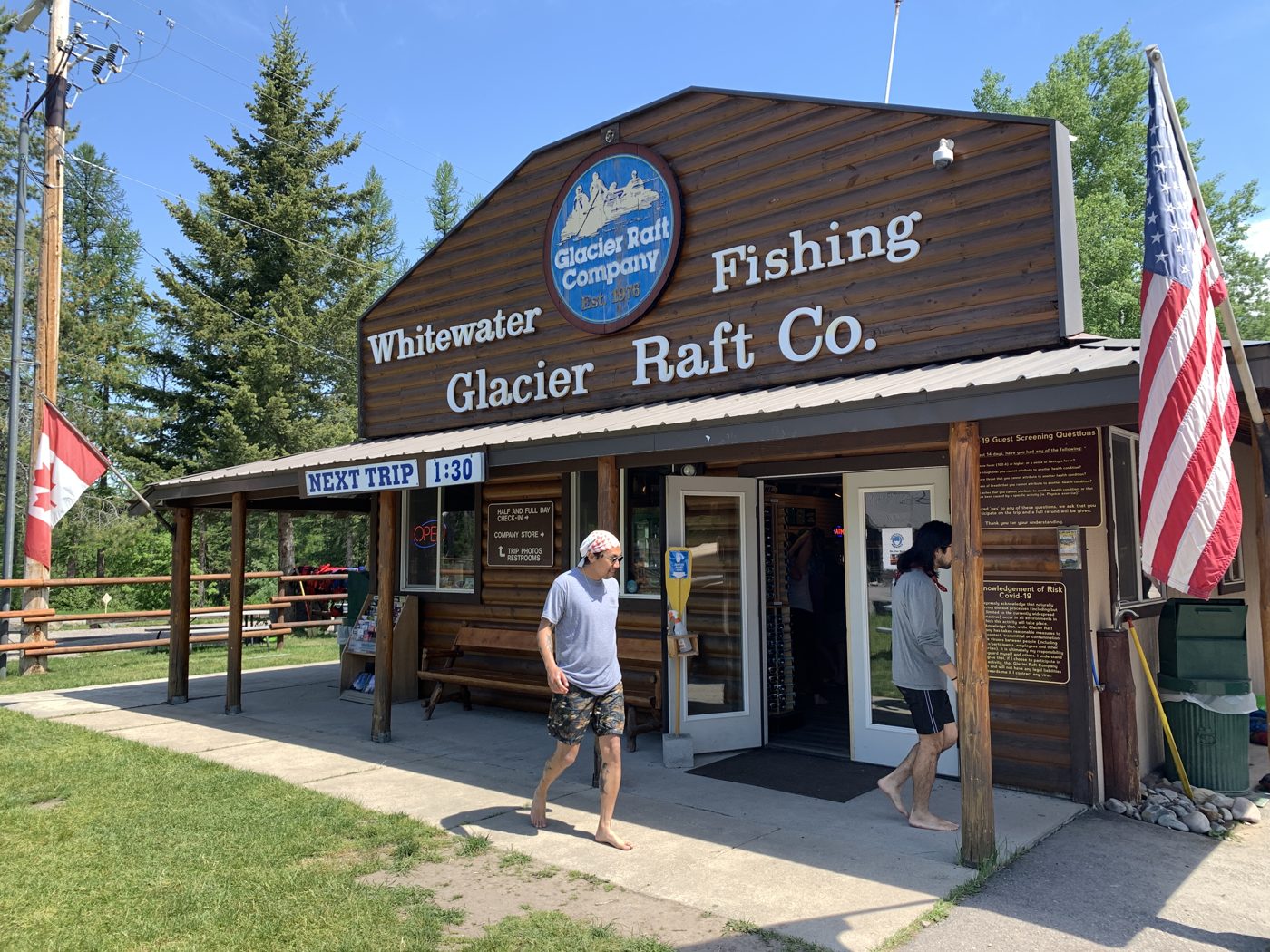 Glacier Raft Co., West Glacier