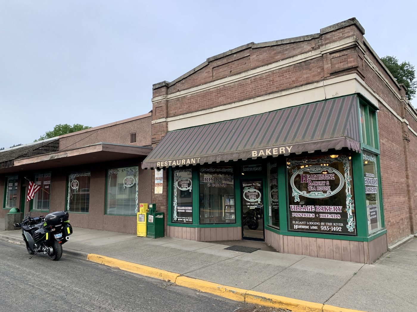 Main street, Kamiah