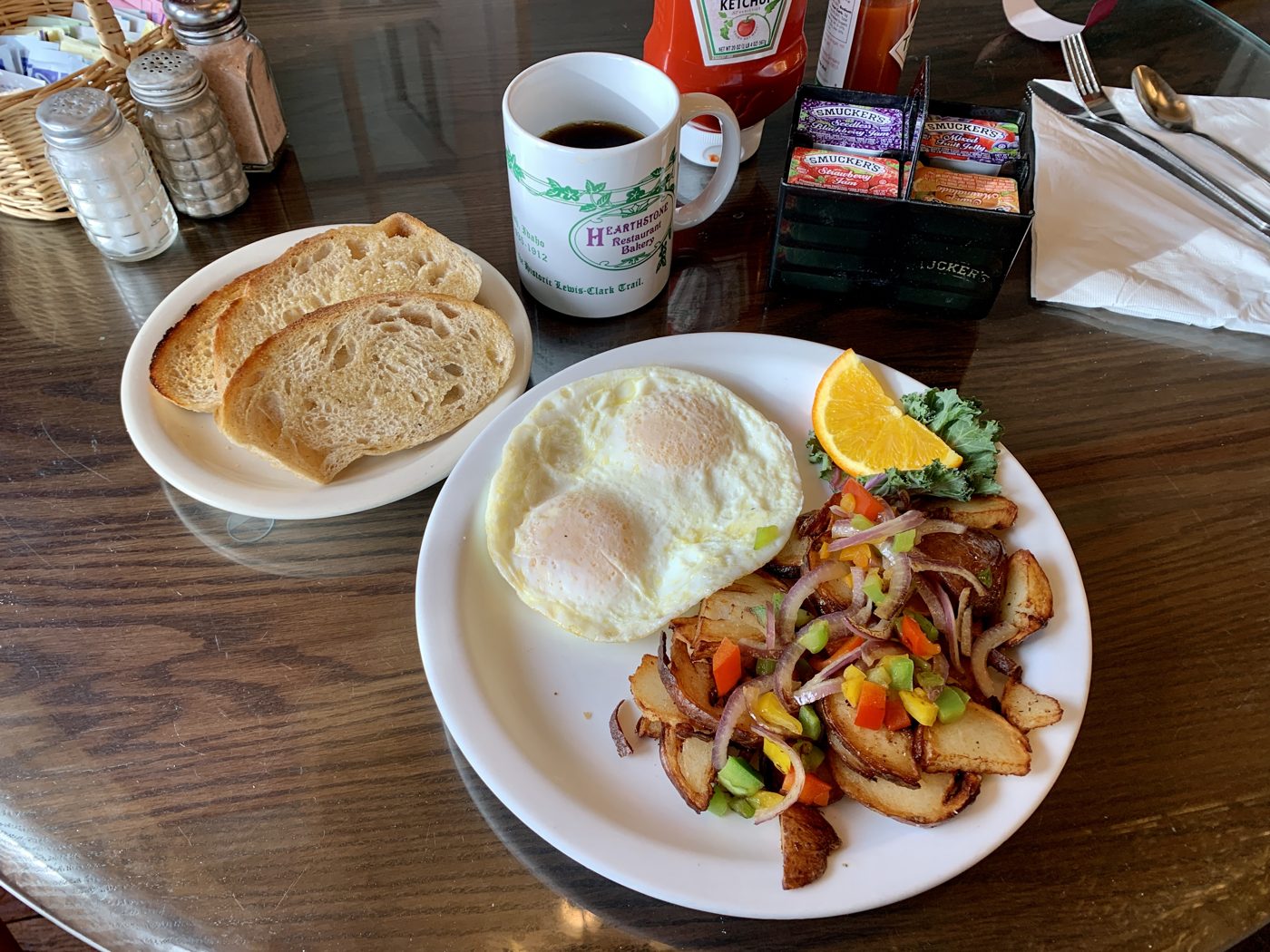 Breakfast in Kamiah