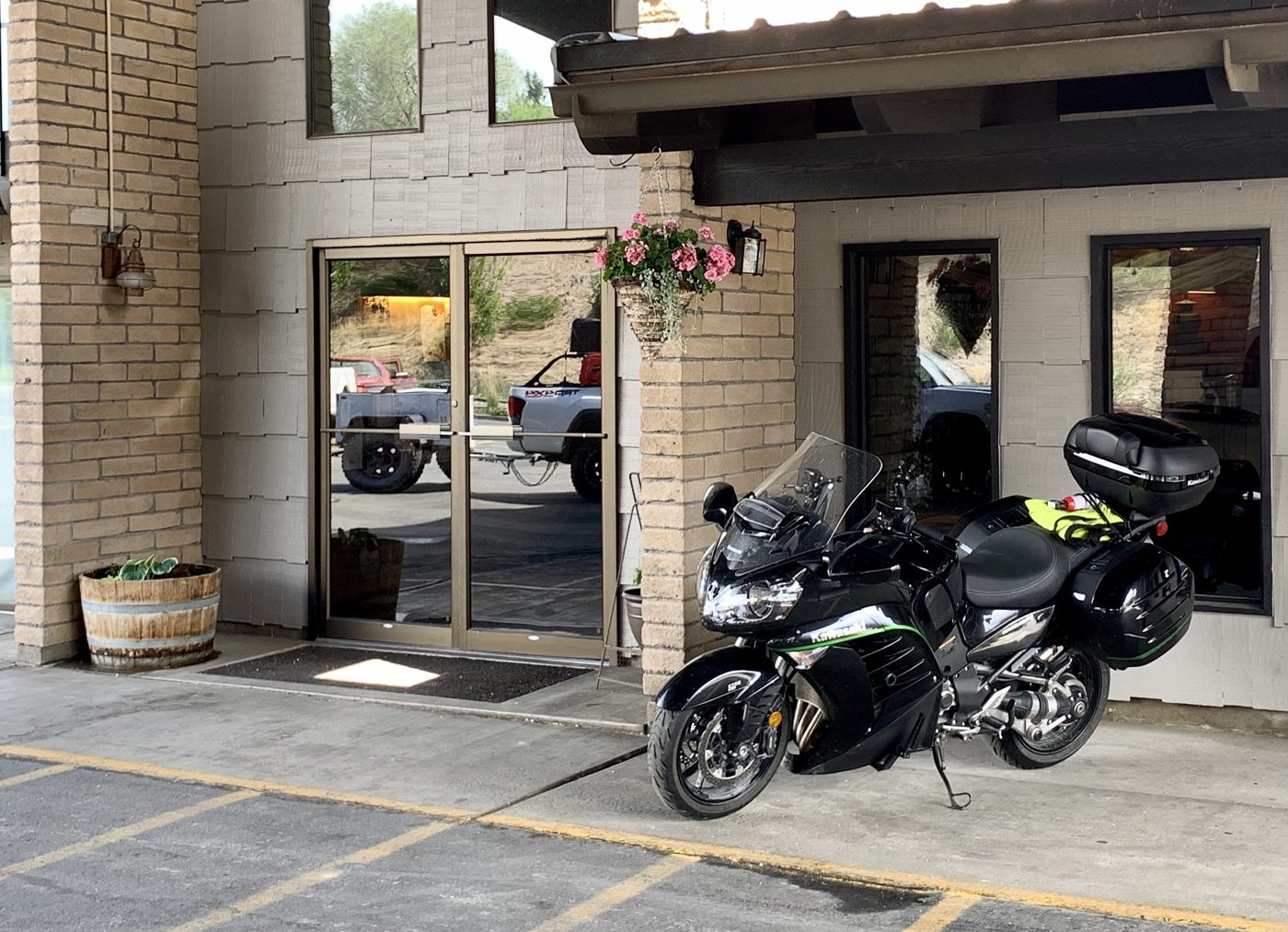 The motel in Salmon