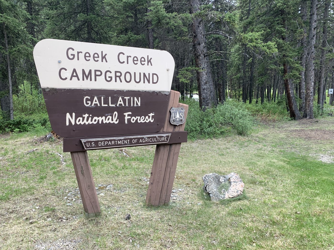 Greek Creek Campground, Gallatin National Forest