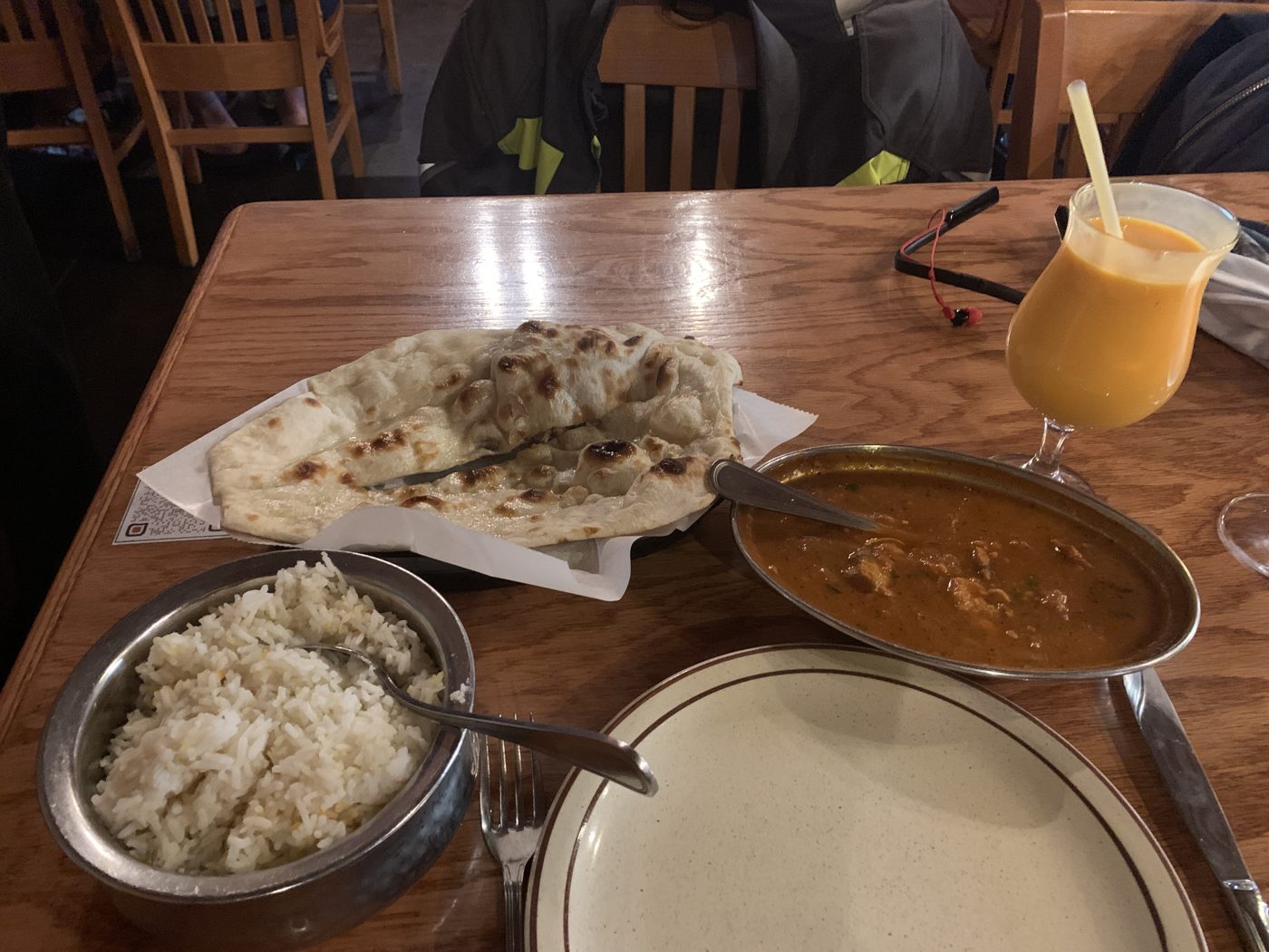 Indian dinner in St. George