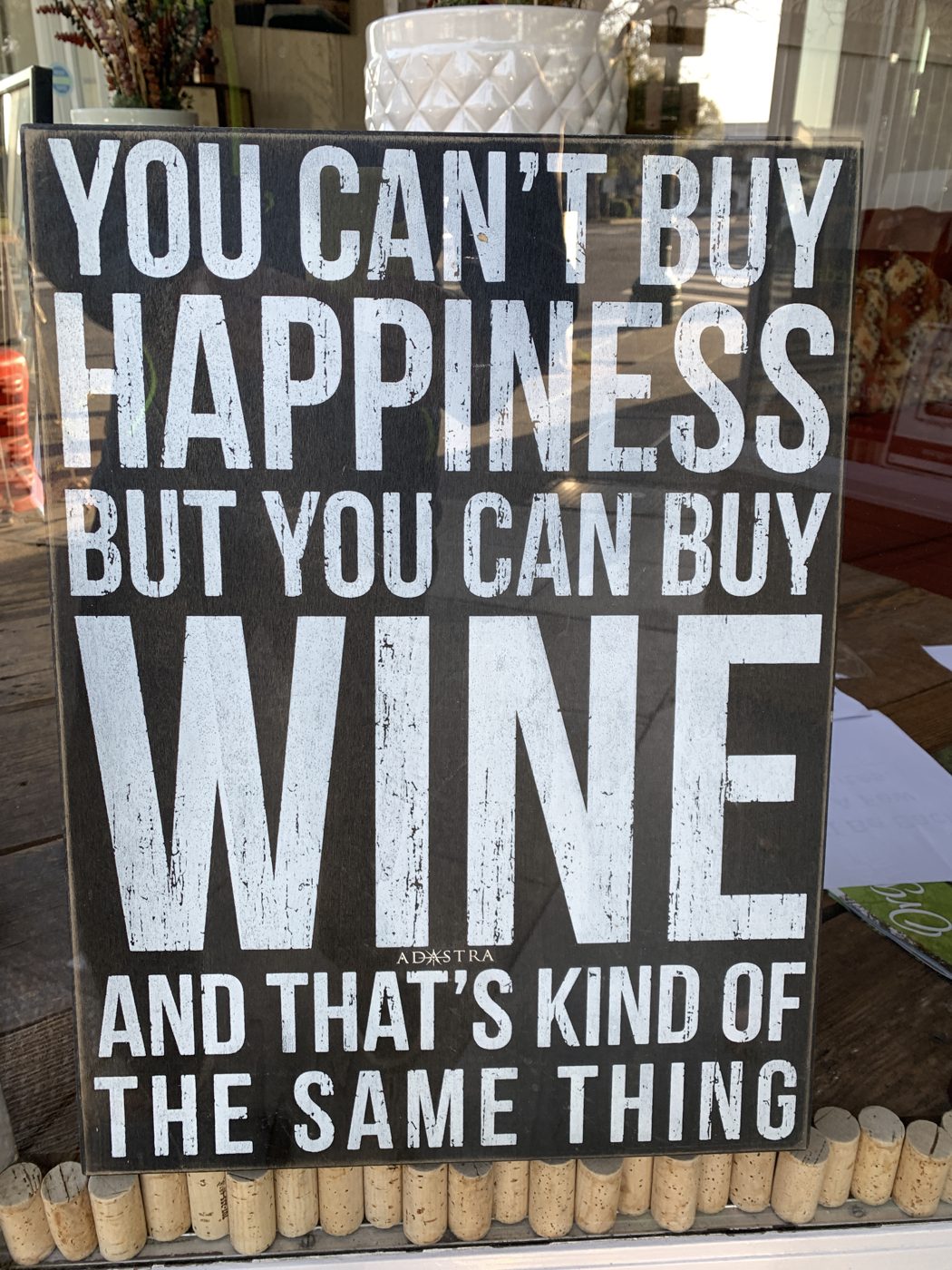 You can’t buy happiness, but you can buy wine