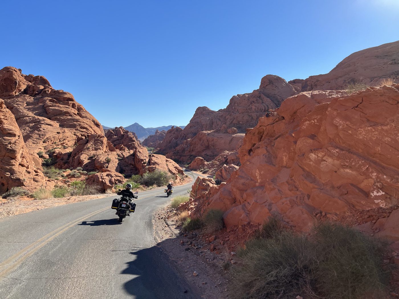 Red rock in Valley of Fire