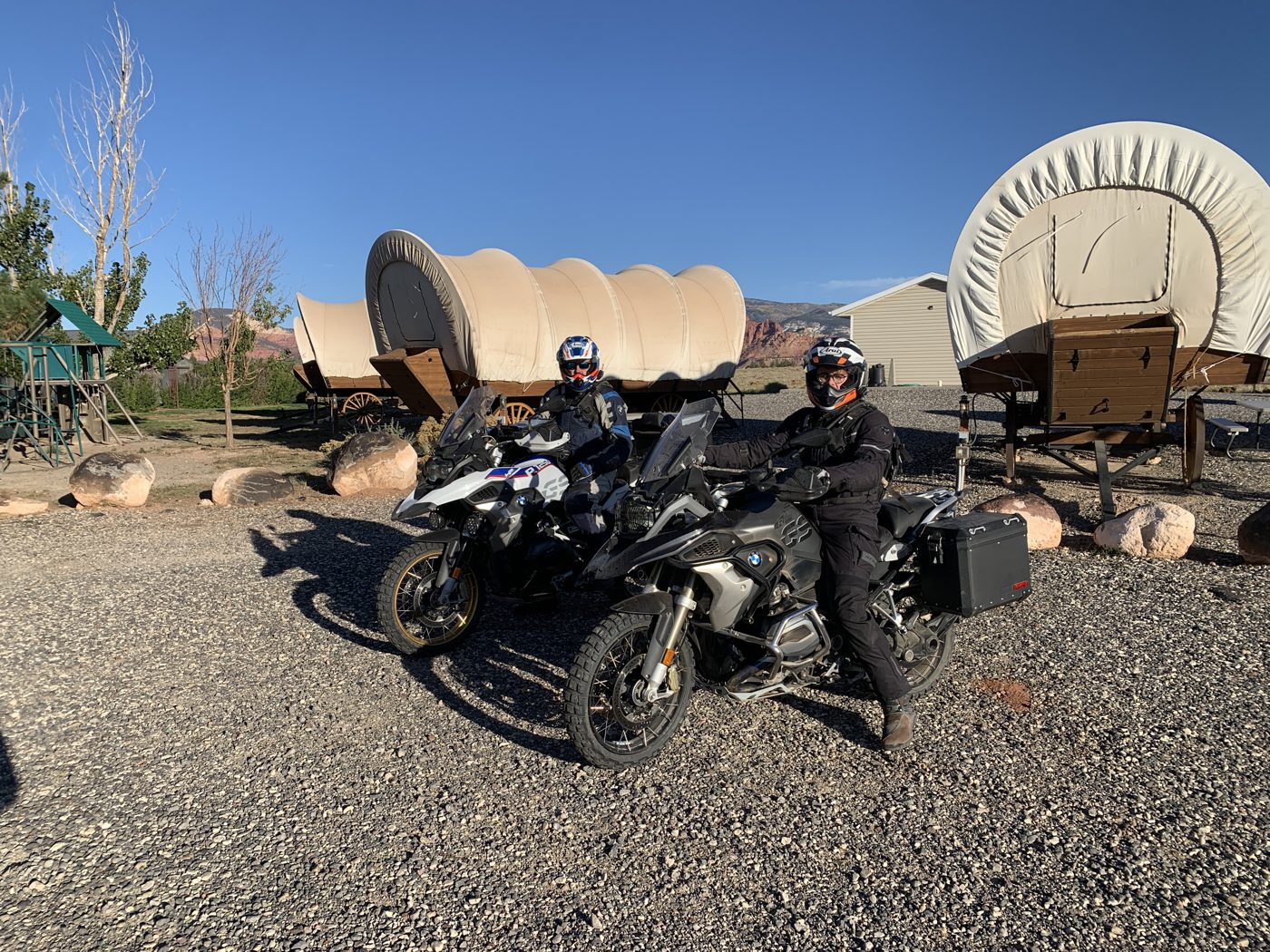 Ready to ride at the Broken Spur