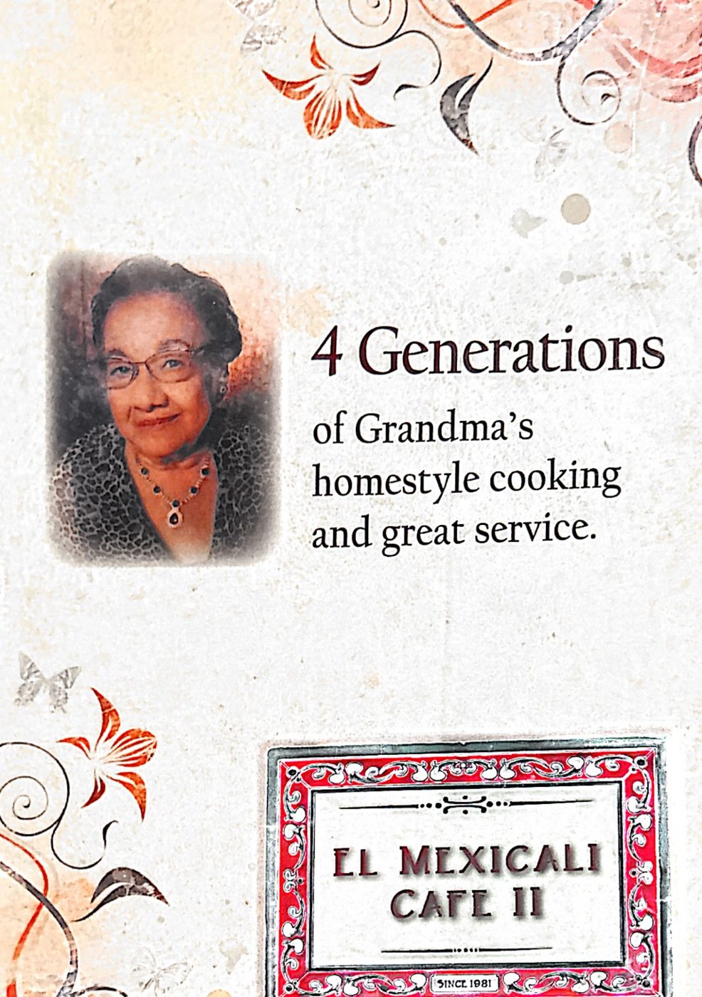 Four generations of homestyle cooking