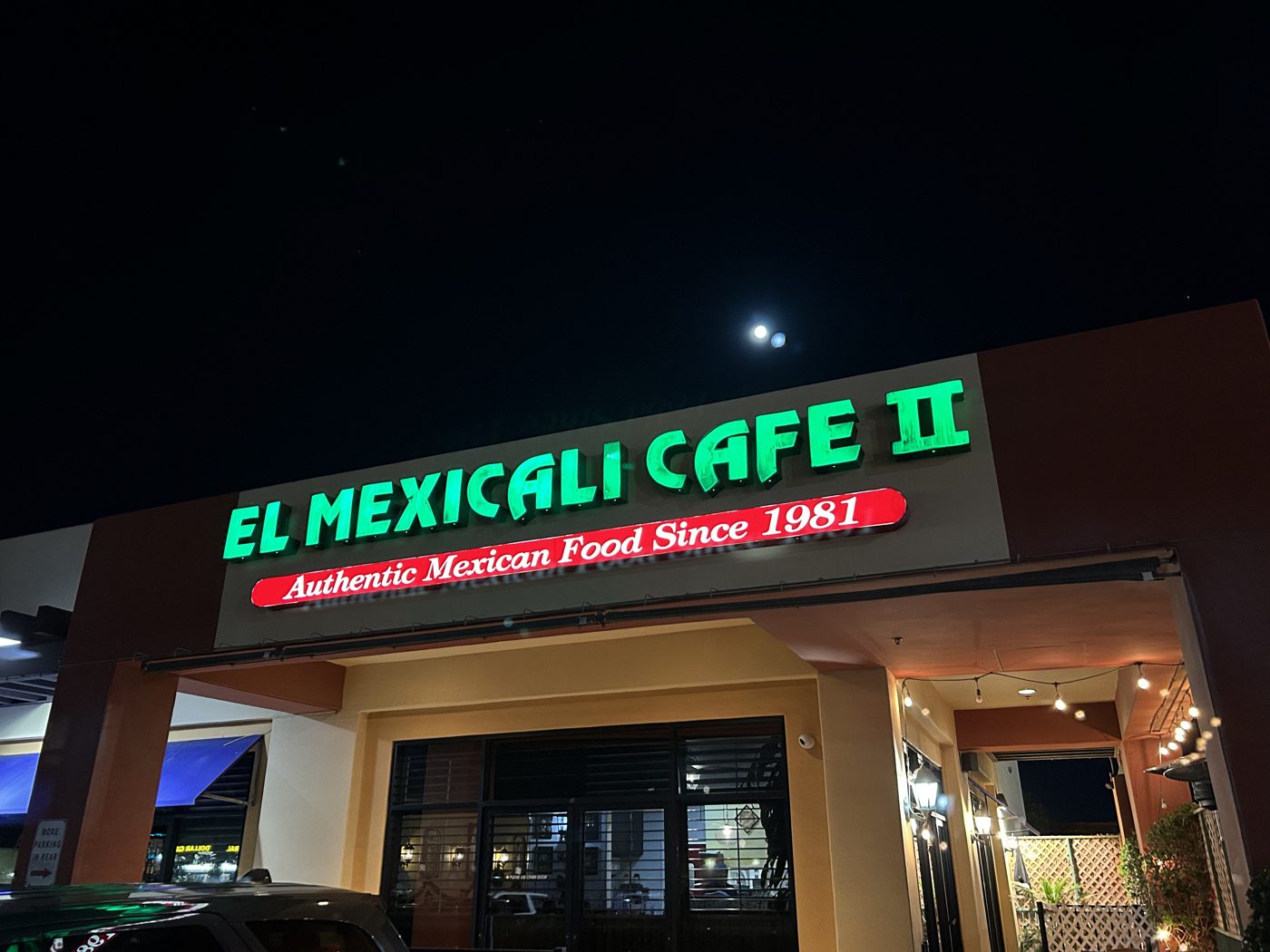 El Mexicali Cafe II, Indio