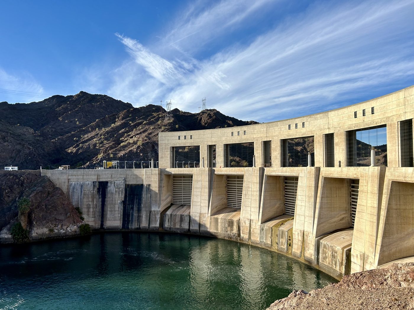 Parker Dam on the Colorado River