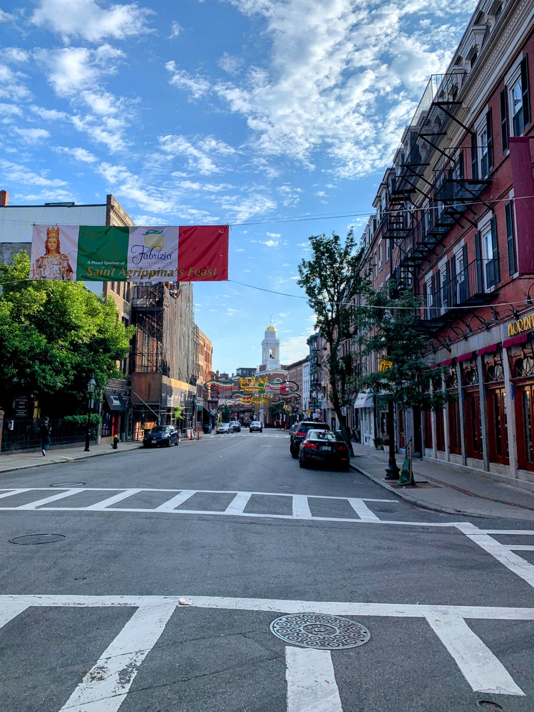 An early morning in the North End
