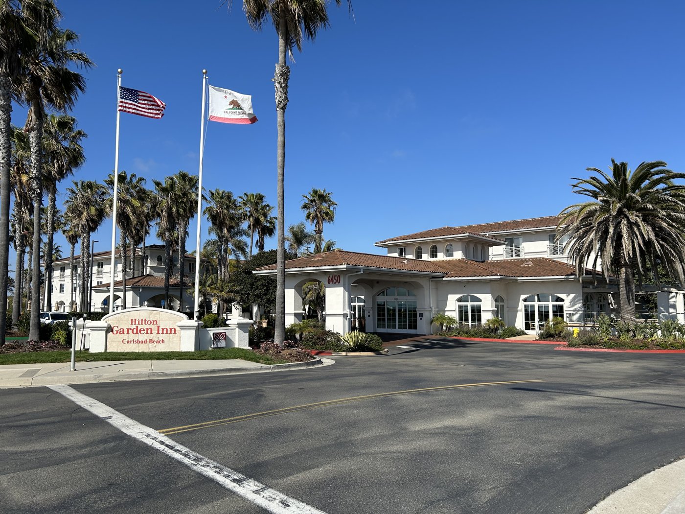 The hotel in Carlsbad